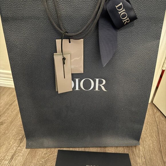 Dior Oblique Kasuri Cotton Denim Overshirt - Picture 2 of 2